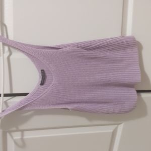 Mauve knit tank from atmosphere